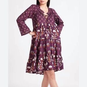 Tuckernuck Ro’s Garden Sonia Mini  Dress L